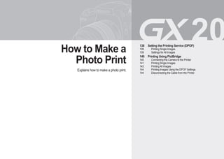 Samsung Camera GX-20 User Manual
