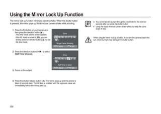 Samsung Camera GX-20 User Manual