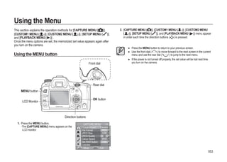 Samsung Camera GX-20 User Manual