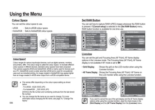 Samsung Camera GX-20 User Manual