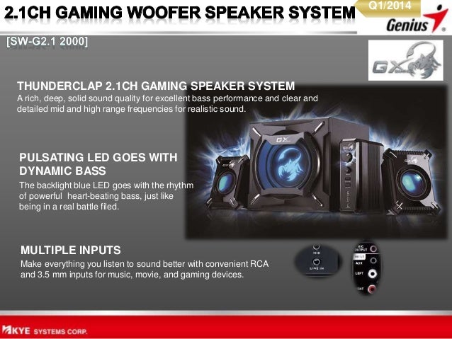 genius 2.1 2000