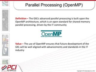 GeoImaging Accelerator - GXL Product Overview | PPTX