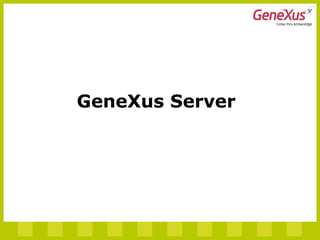 GeneXus Server
 