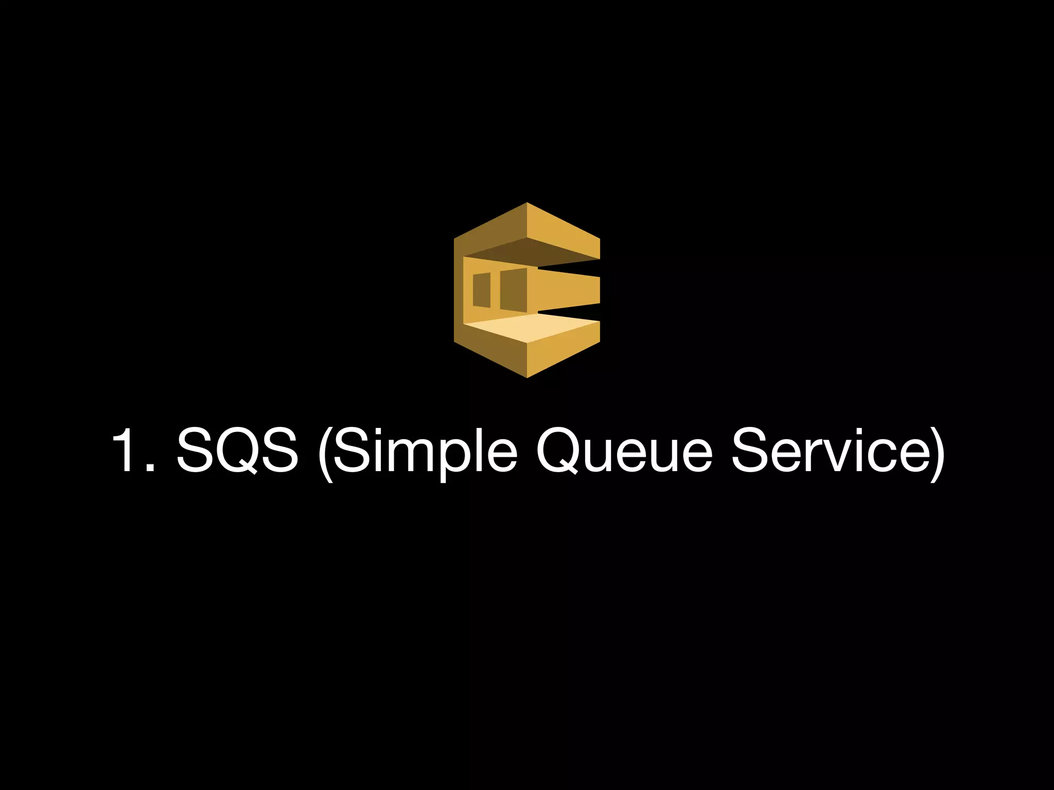 1. SQS (Simple Queue Service)
 