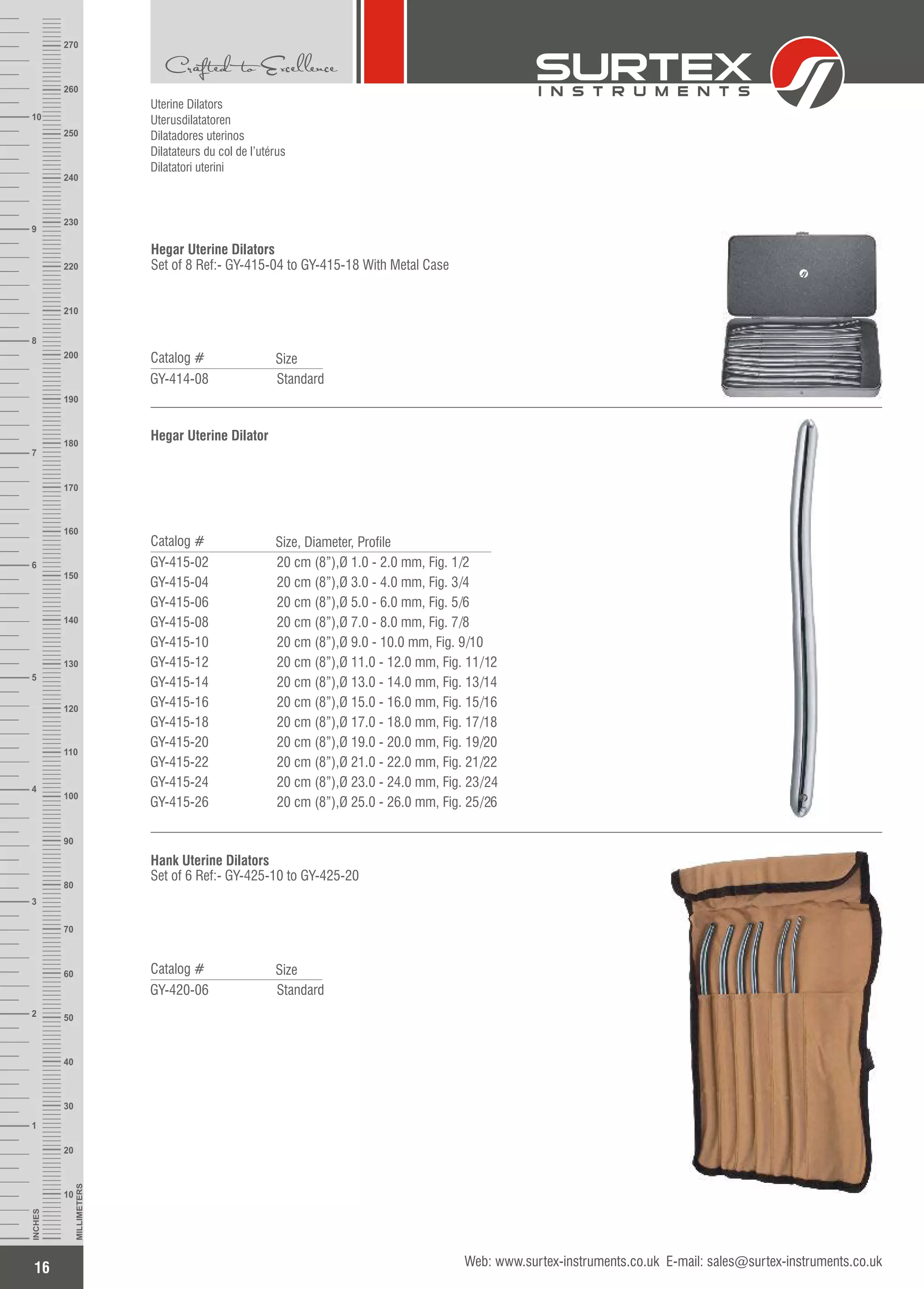 GYNECOLOGY INSTRUMENTS | PDF | Pregnancy | Reproductive Health