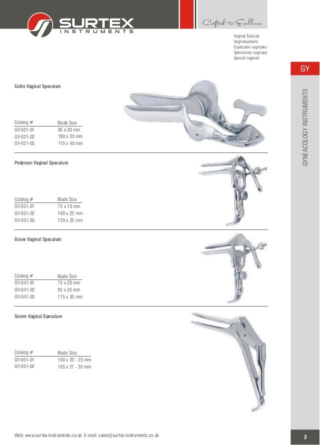 GYNECOLOGY INSTRUMENTS