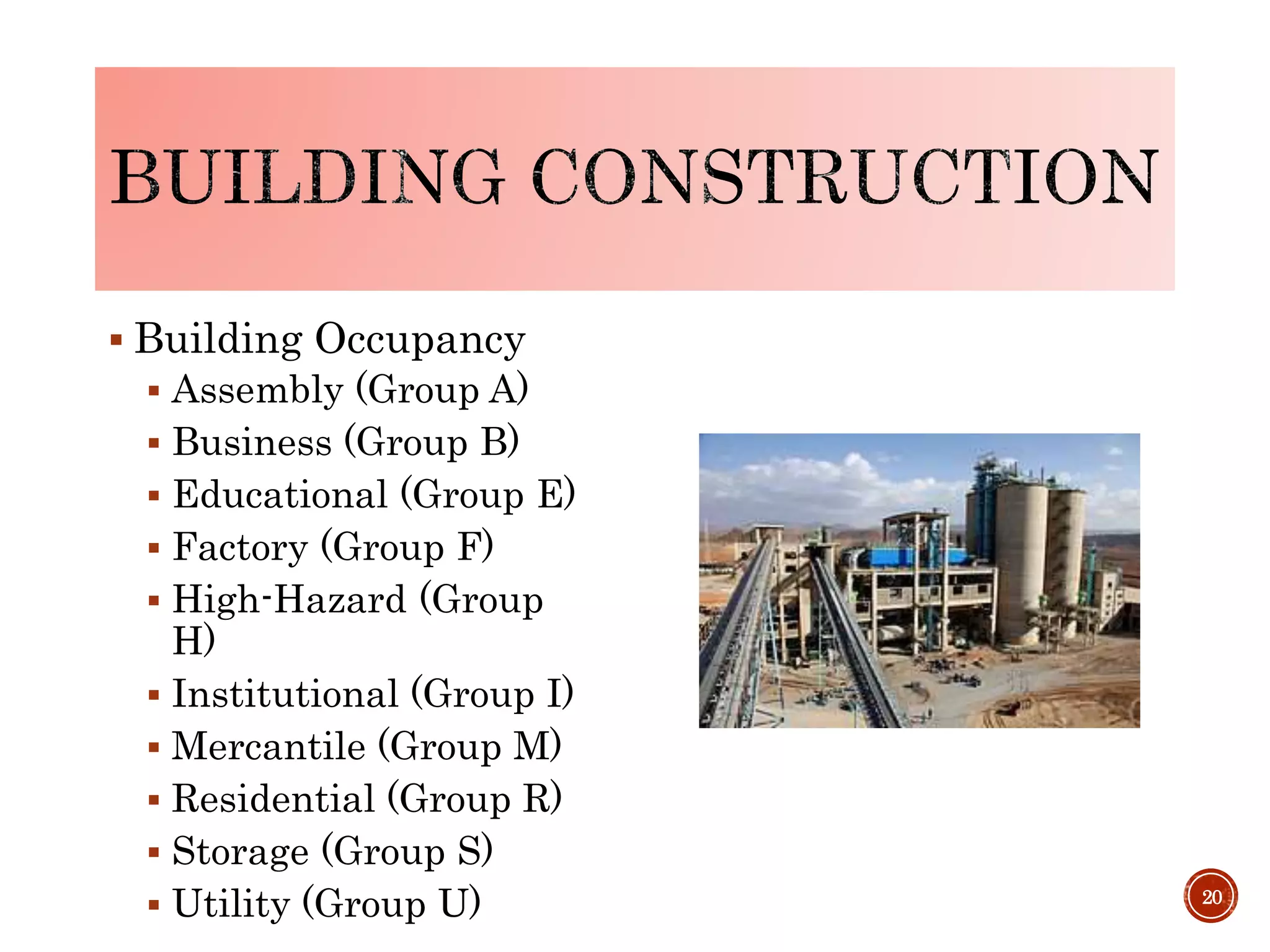 A Seminar on Building Construction IS Codes | PPTX