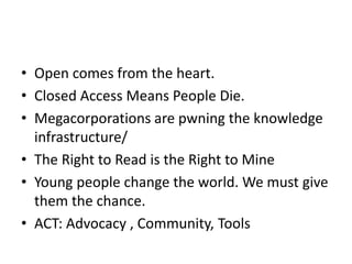 Young people in an Age of Knowledge Neocolonialism Slide 3