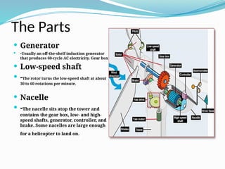 Wind to electric energy conversion via windmills | PPTX