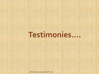 (c)Techbuddy Consulting Pvt. Ltd.
 