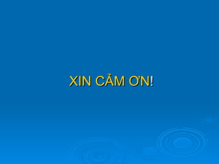 XIN CẢM ƠN ! 