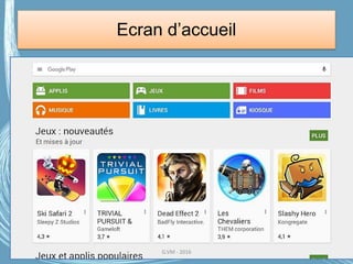 Ecran d’accueil
G.VM - 2016
 