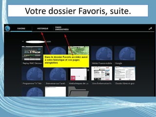 Votre dossier Favoris, suite.
G.VM - 2016
 