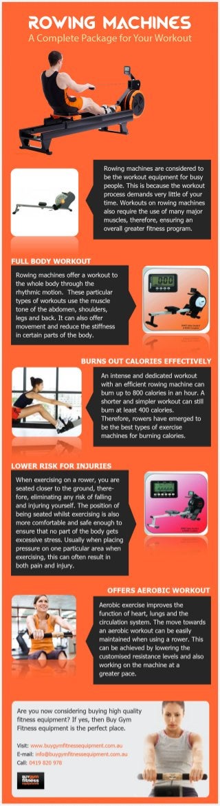 Gym & Fitness Equipment Australia - Rowing Machines: A Full Workout Package