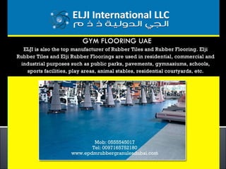 Gym Flooring UAE