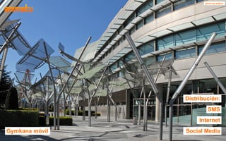 photo by dalbera




                Distribución:
                         SMS
                     Internet
Gymkana móvil   Social Media
 