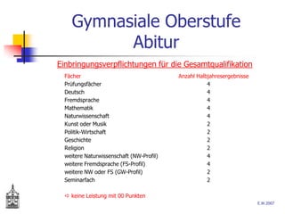 Gymnasialeoberstufe