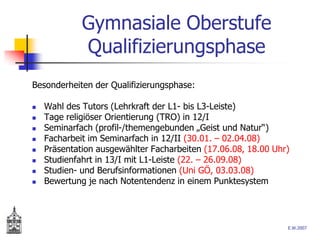 Gymnasialeoberstufe