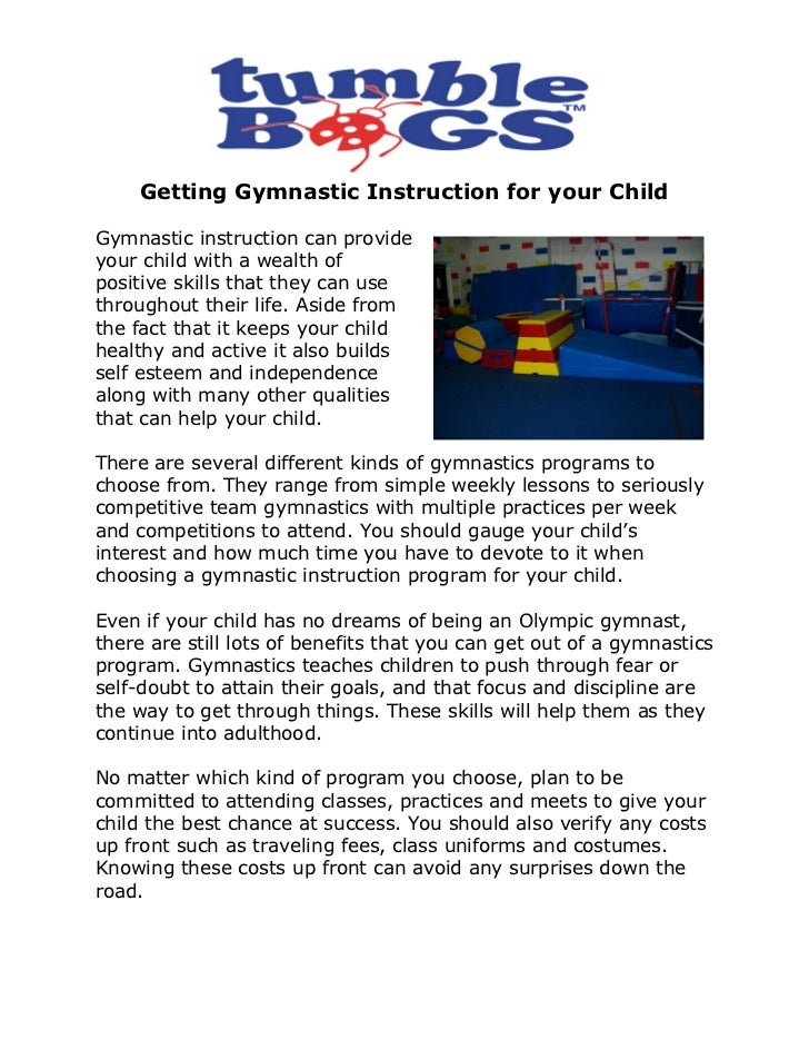 Gymnastic instruction greenwich ct