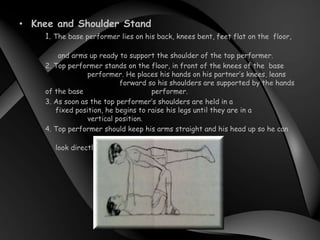 Prone Rocking Stunt Gymnastics Stunts | PPTX