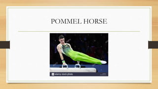 POMMEL HORSE
 