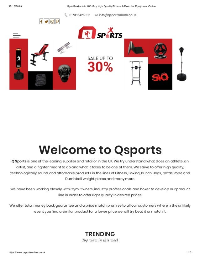 Gym Products In Uk Buy High Quality Fitness Amp Exercise Equipment