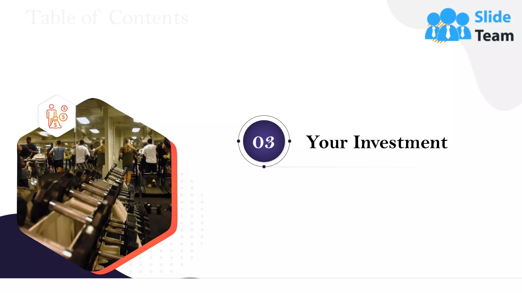 Table of Contents
13
Your Investment
03
 