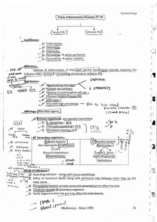 Gynaecology High Yield notes - For revision. .pdf | Mental Health ...