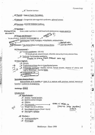 Gynaecology High Yield notes - For revision. .pdf