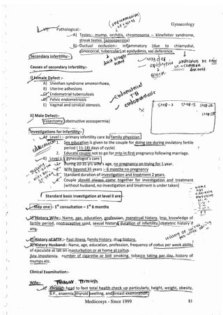 Gynaecology High Yield notes - For revision. .pdf | Mental Health ...