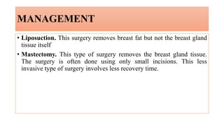 Gynecomastia & Male Breast Cancer.pptx (Male Reproductive System) | PPTX