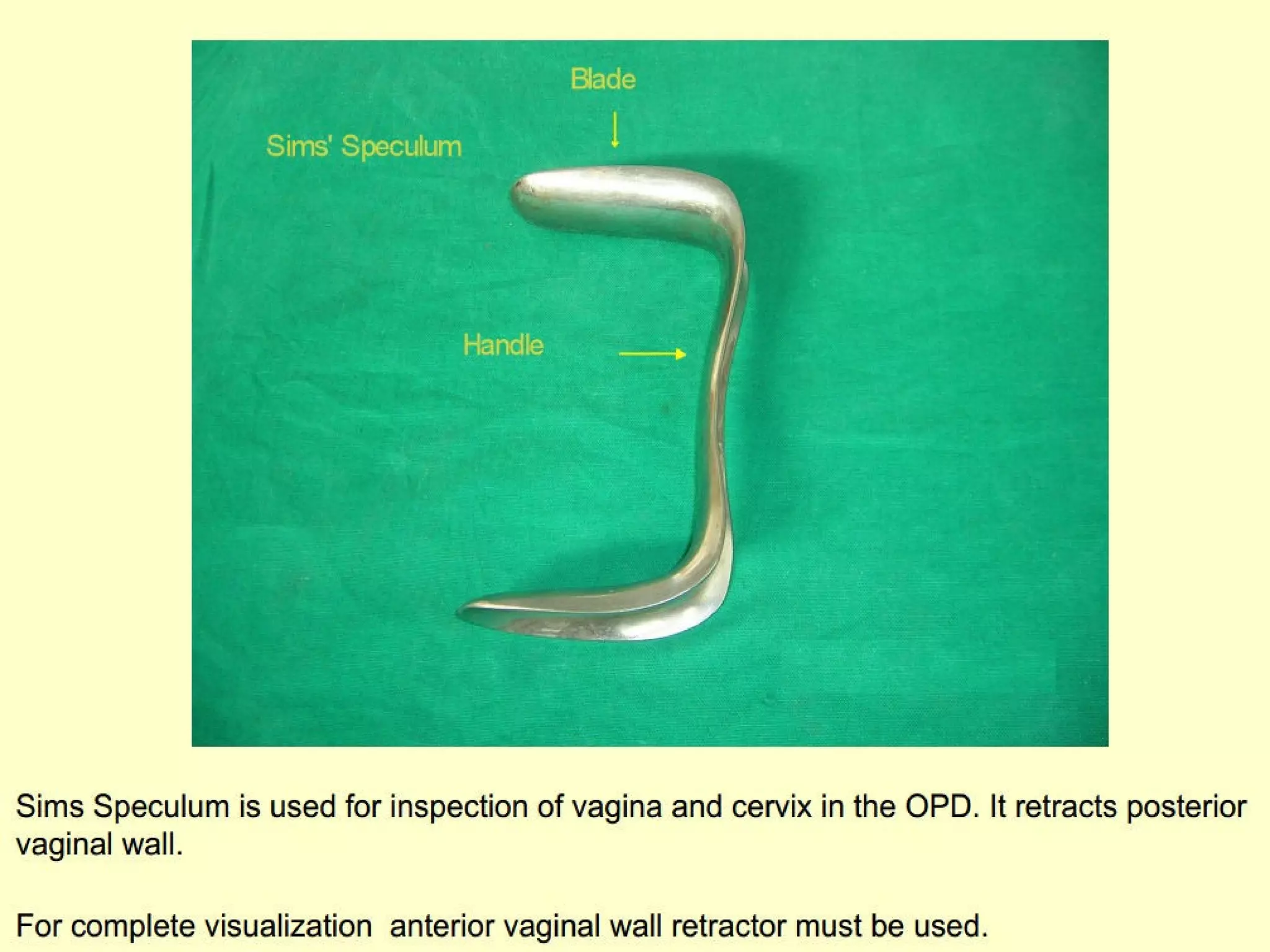 Gyne and Obs Surgical Instuments with their uses | PPT