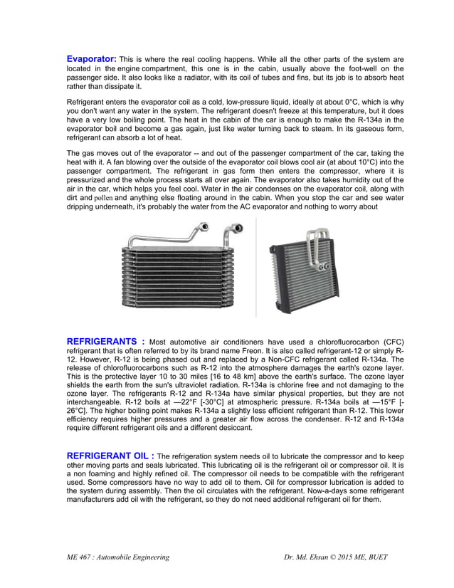 Automobile AC SYSTEM PDF