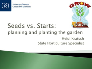 Heidi Kratsch
State Horticulture Specialist
 