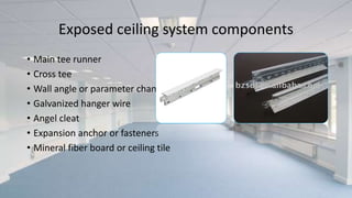 Parameter Channel Gypsum board | PPTX