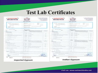 Test Lab Certificates

 
