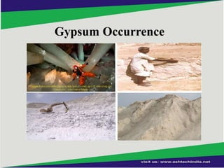Gypsum Occurrence

 
