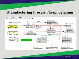 Manufacturing Process Phosphogypsum

 