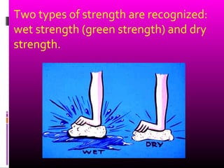 Strength Dripping Gypsum products | PPT