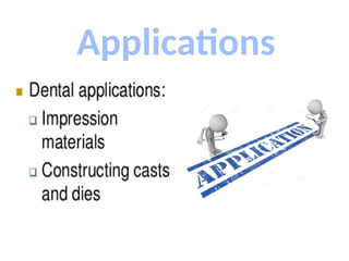 Applications
 