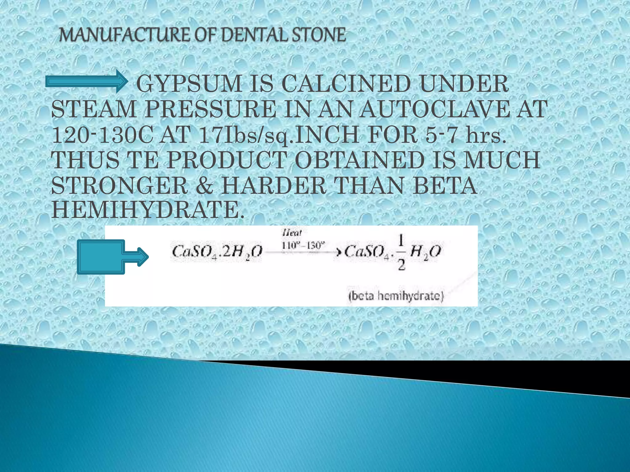 Gypsum products | PPTX