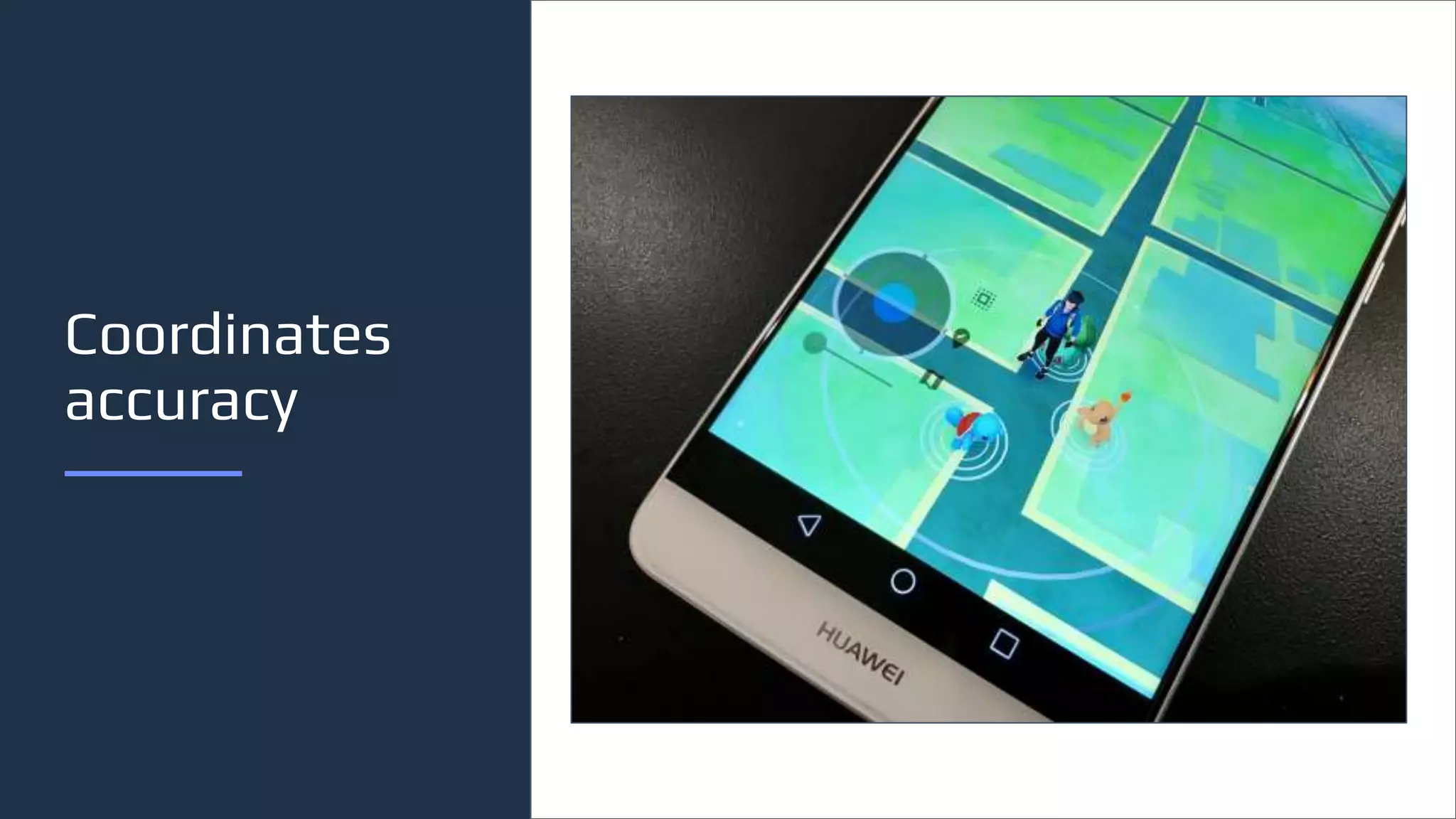 Coordinates
accuracy
 