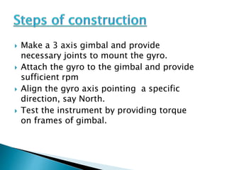Gyrocompass | PPTX
