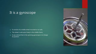 Gyroscopes | PPTX | Robotics | Technology & Computing