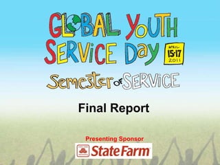 Presenting Sponsor Final Report 