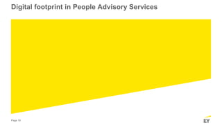 Page 19
Digital footprint in People Advisory Services
 