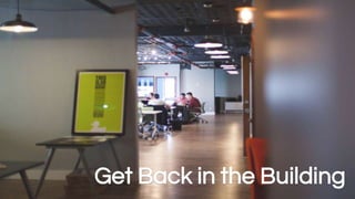 Get Back in the BuildingGet Back in the Building
 