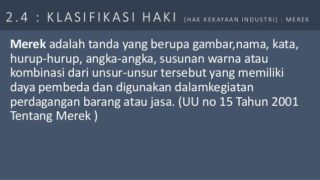 Hak Kekayaan Intelektual [ HaKI ]