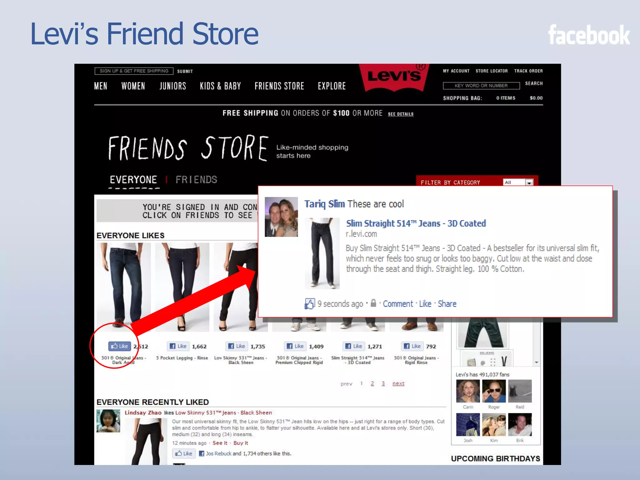 Levi’s Friend Store
 