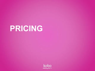 PRICING
 